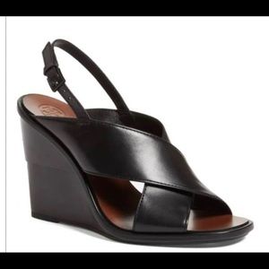 Tory Burch Gabrielle Slingback Wedge Size 7.5